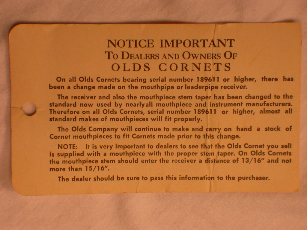 olds ambassador cornet serial number 866984